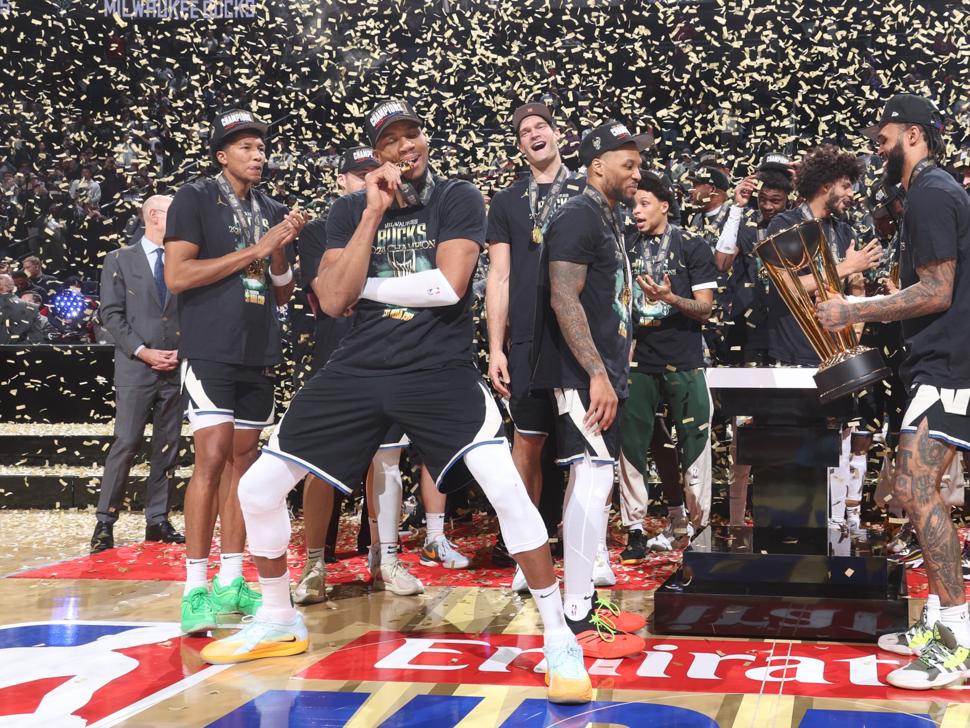 Antetokounmpo's Bucks Win NBA Cup Tournament