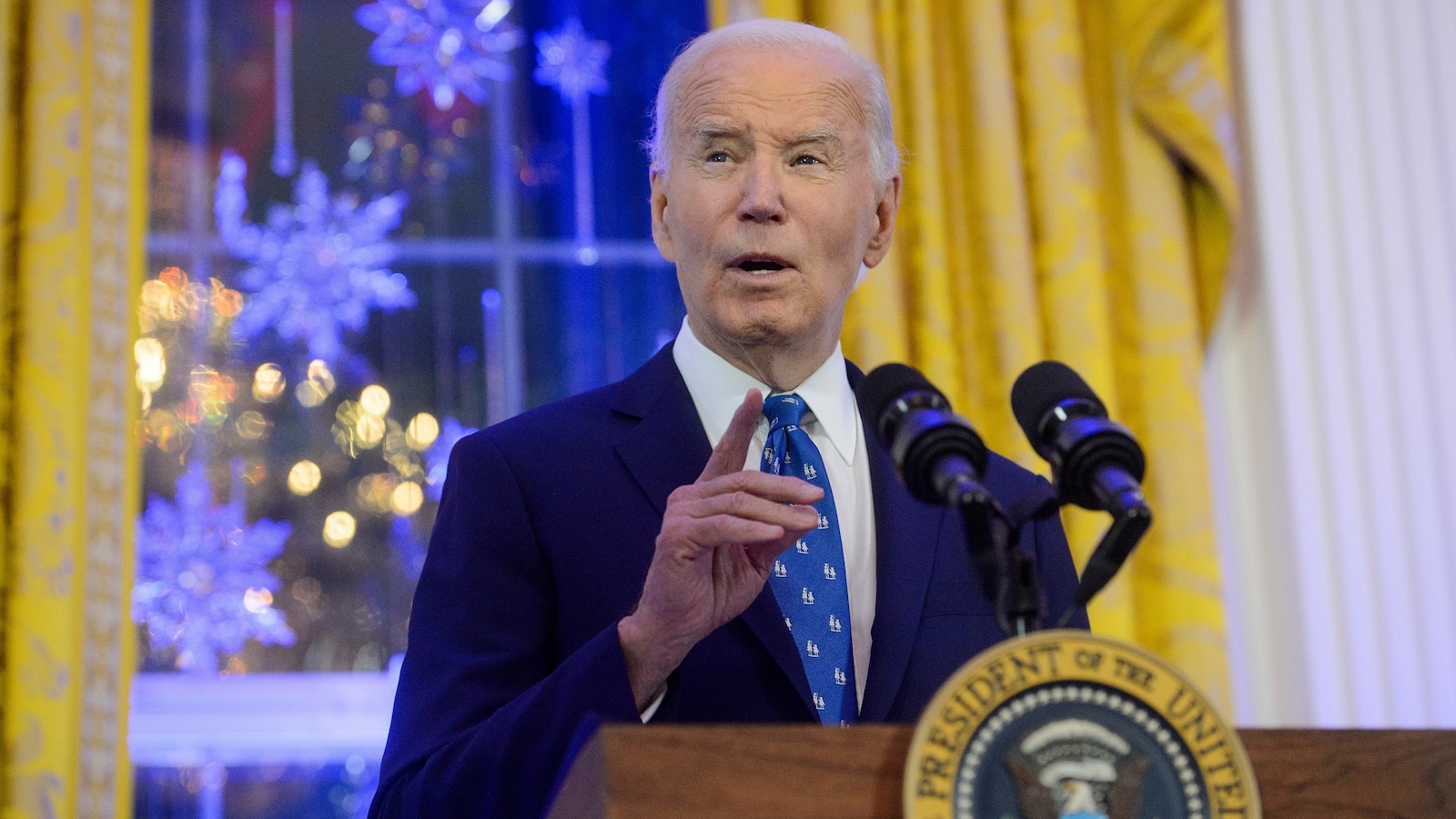 Biden Reaffirms October 7th Deadline For Hostage Release At Hanukkah Event