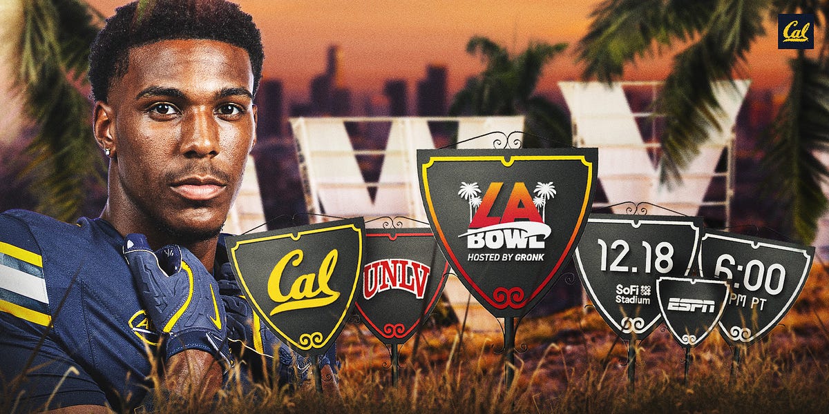 LA Bowl 2024: Where To Watch Cal Vs. UNLV Football