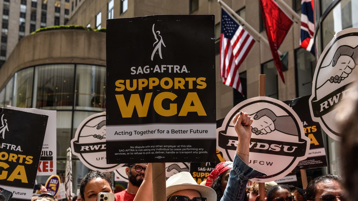 SAG-AFTRA Joins WGA On Picket Line: Hollywood Production Shuts Down