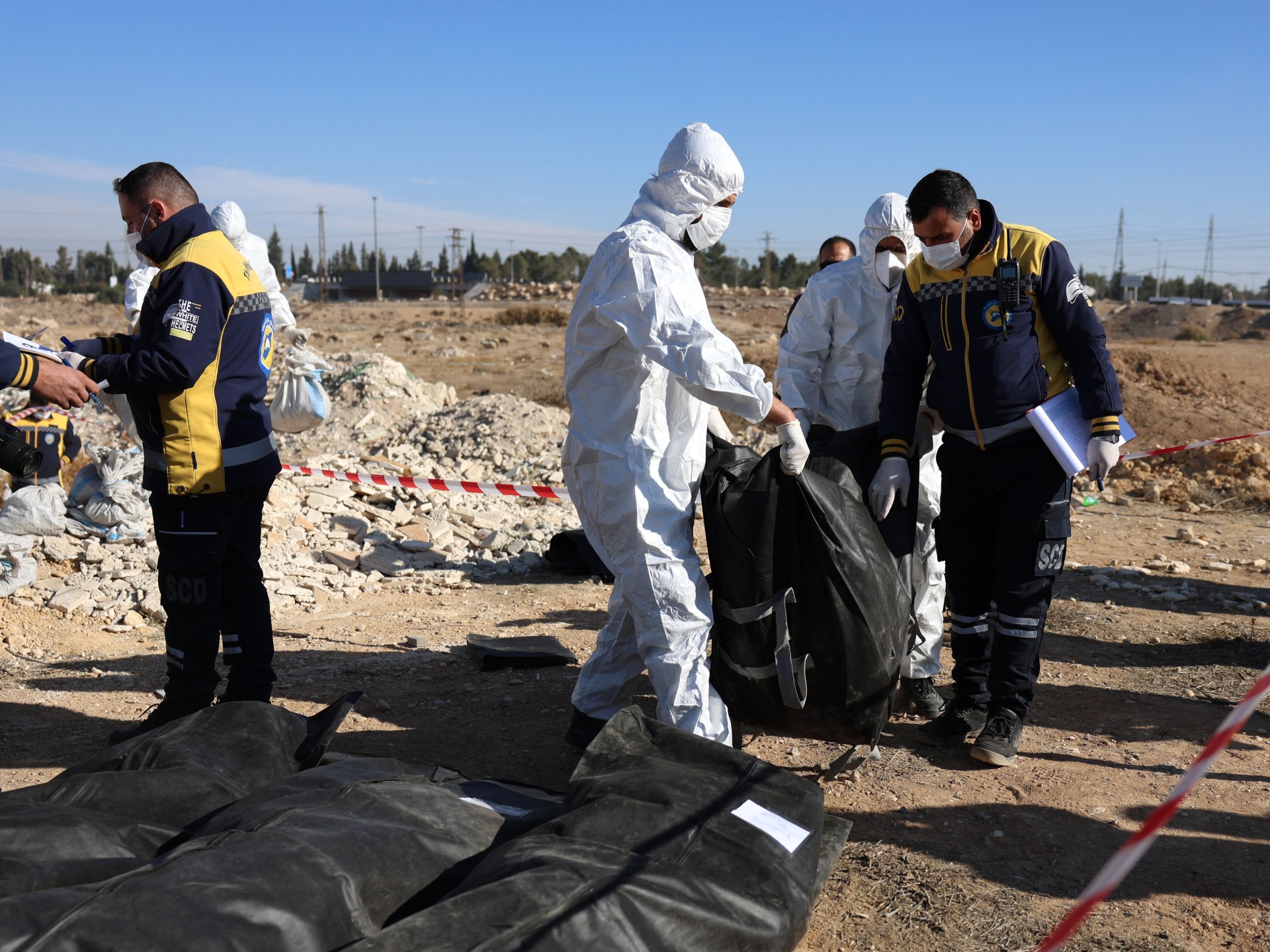 Syria's Capital: Discovery Of Mass Grave Raises Fears Of 100,000 Victims